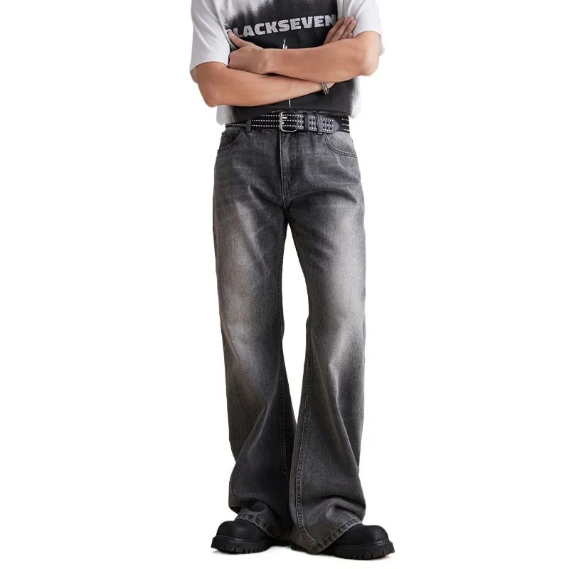 Men'S Fashion Jeans And Boots - بنطلون جينز رجالي كوري بتصميم عتيق