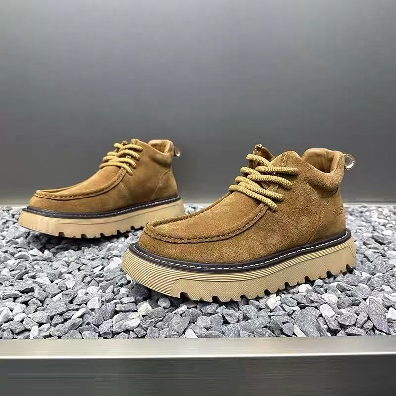 Mens Fashion Winter 2025 - الخريف الشتاء الرجال منصة الأحذية مصمم