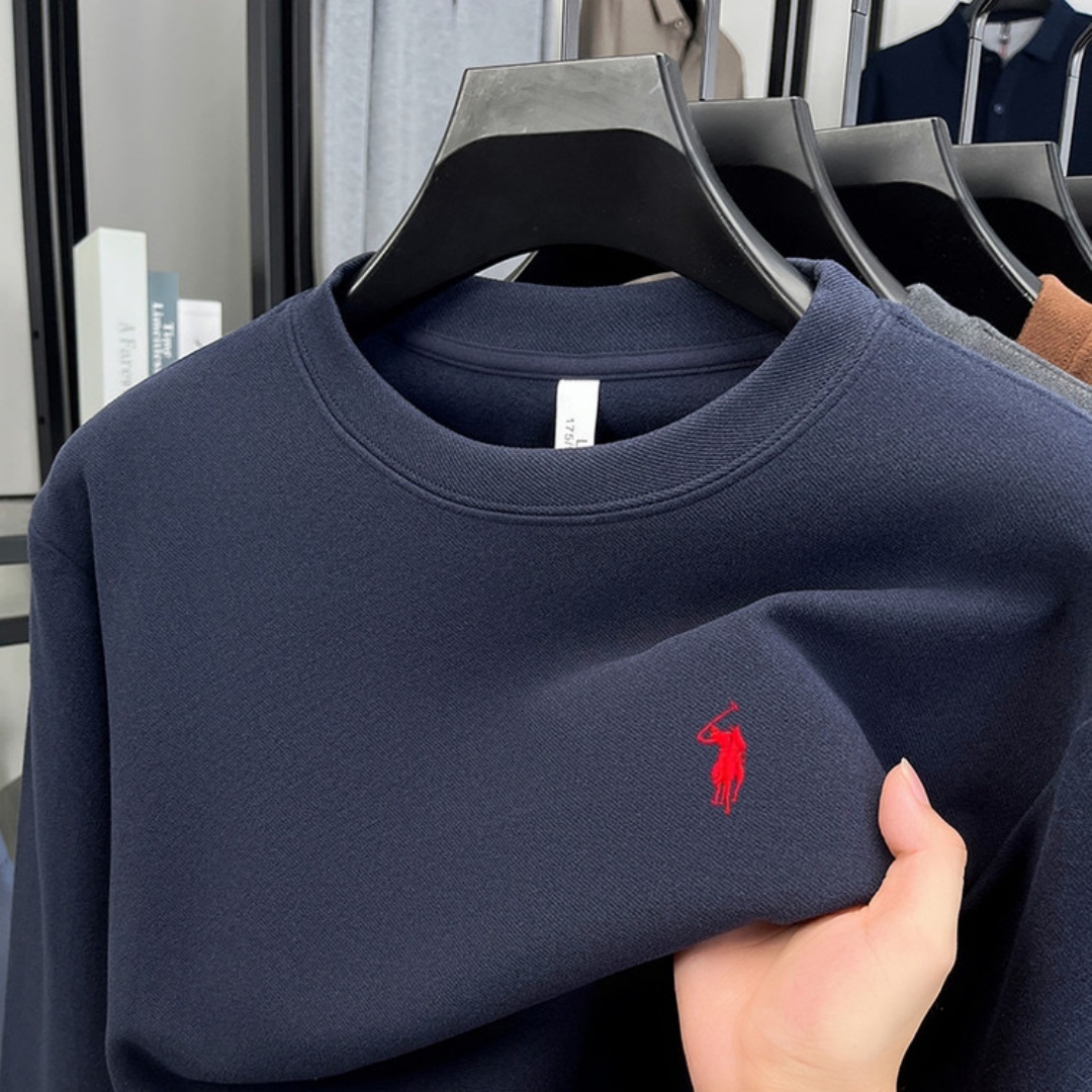Men'S Fashion Luxury Brands - قميص بولو رجالي بأكمام طويلة من