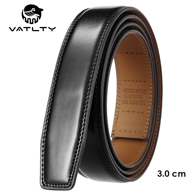 Leather Belt Braided - VATLTY جديد 3.0 سنتيمتر الرجال حزام