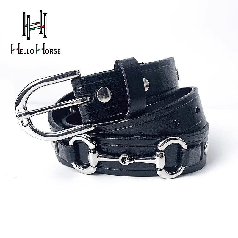 Leather Belt Braided - مرحبا الحصان الفروسية حزام رياضي جلد