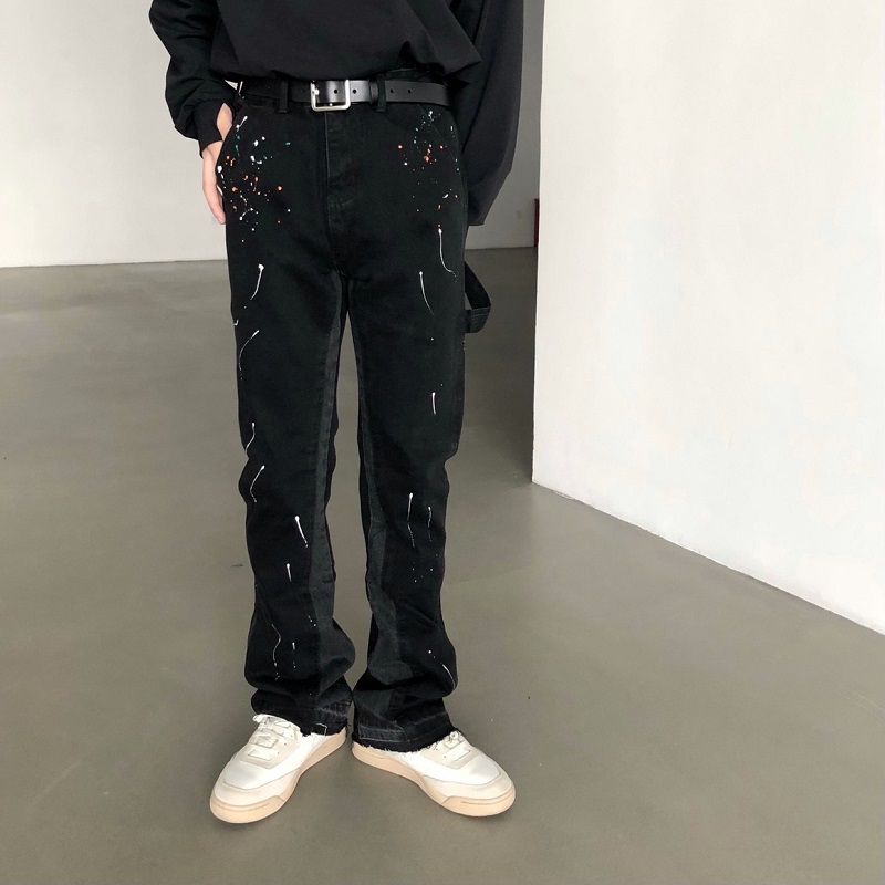 Men'S Fashion Jeans And Boots - جينز جديد لعام 2025 من Graffiti