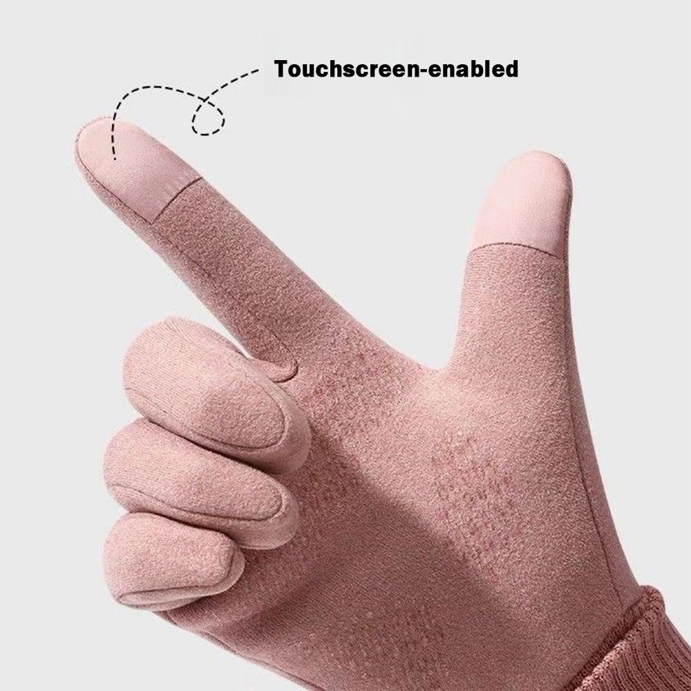 Driving Gloves Leather - القيادة القفازات الصوف بطانة قفازات ركوب