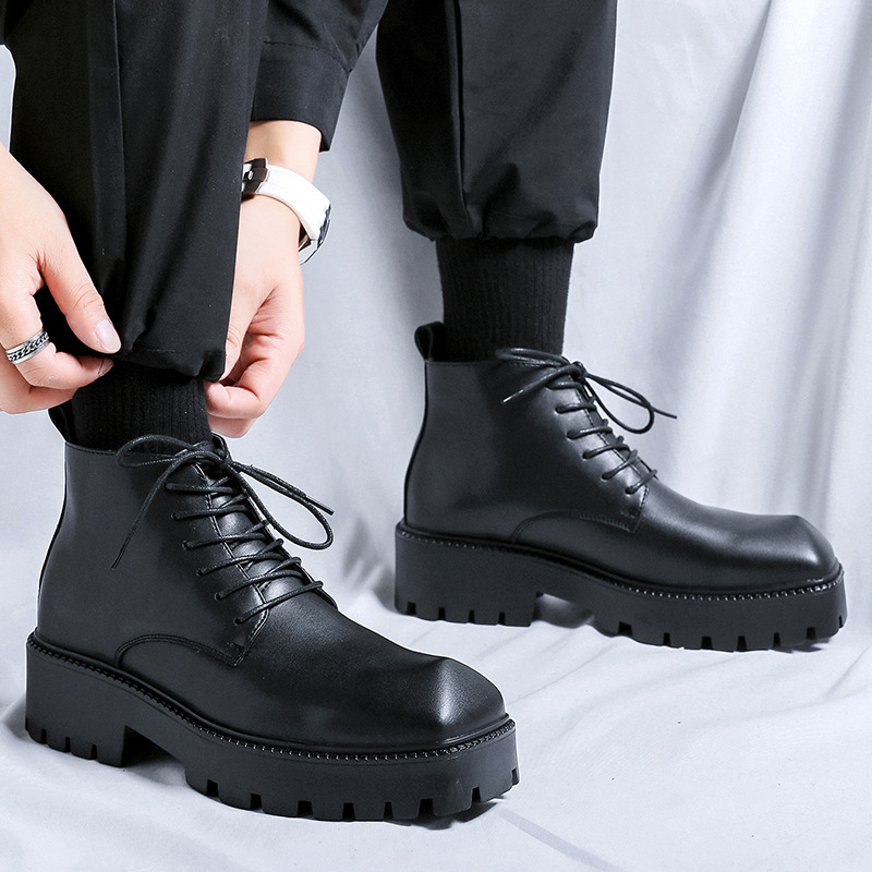 Men'S Fashion Luxury Brands - أحذية جلدية أصلية عصرية فاخرة للرجال