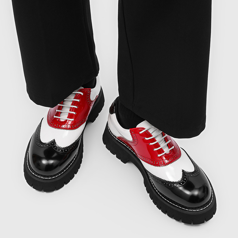 أحذية رجالية عصرية بتصميم هيب  - مراجعة Oxford Shoes Brogue وسعره
