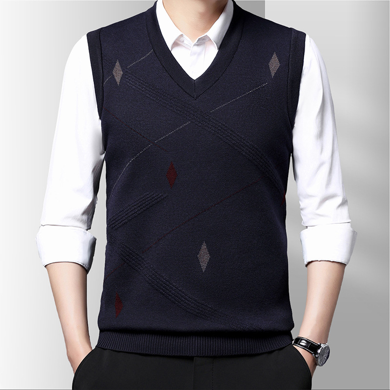 سويتر رجالي كاجوال برقبة على ش - مراجعة Men'S Fashion V Neck Sweater وسعره