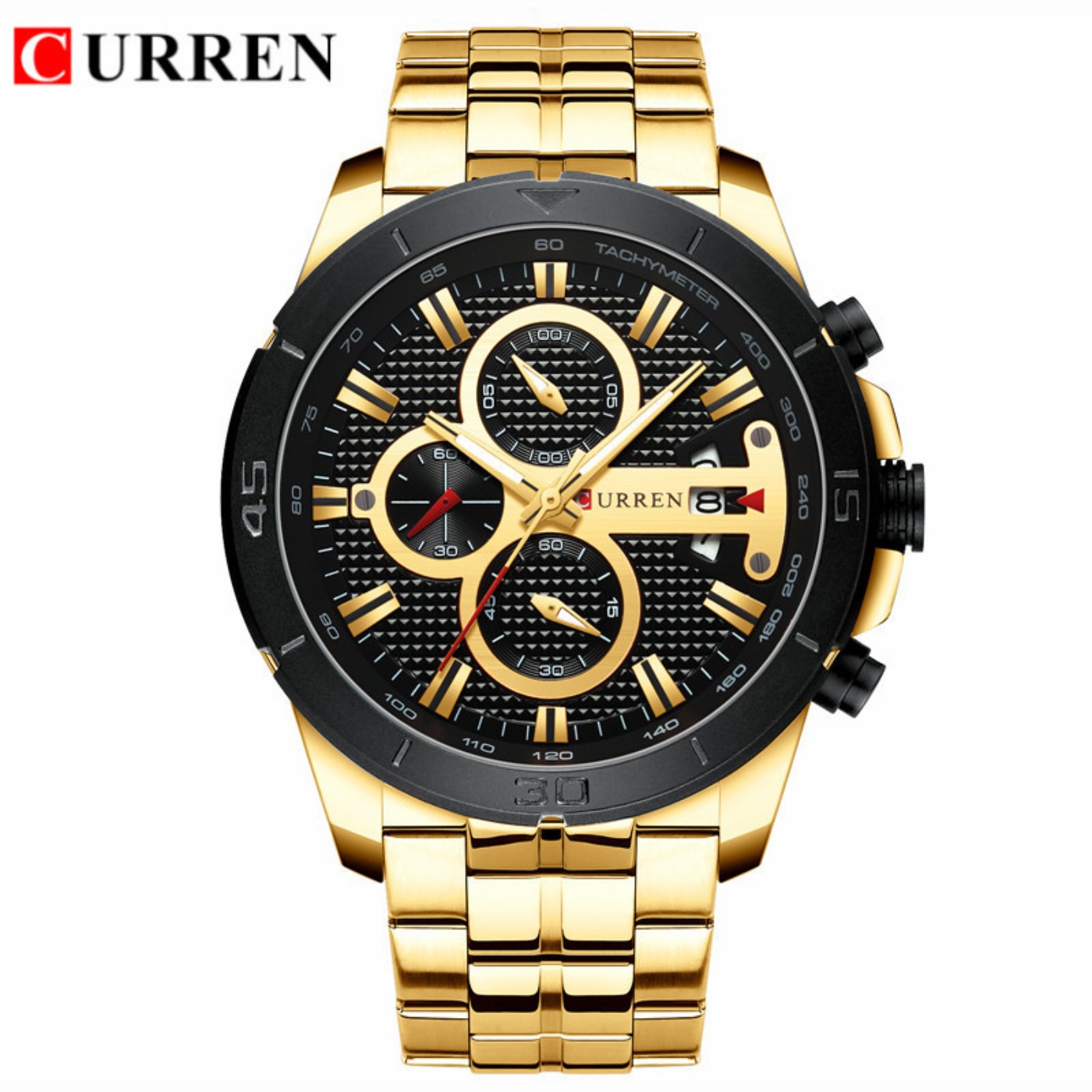 ساعة CURREN للرجال مقاومة للما - مراجعة Men'S Fashion Luxury Brands وسعره