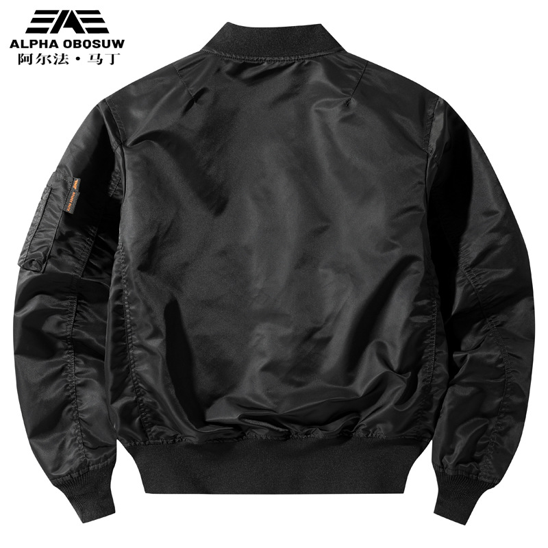 سترة طيار عصرية من ماركة ألفا  - مراجعة Bomber Jacket Men وسعره