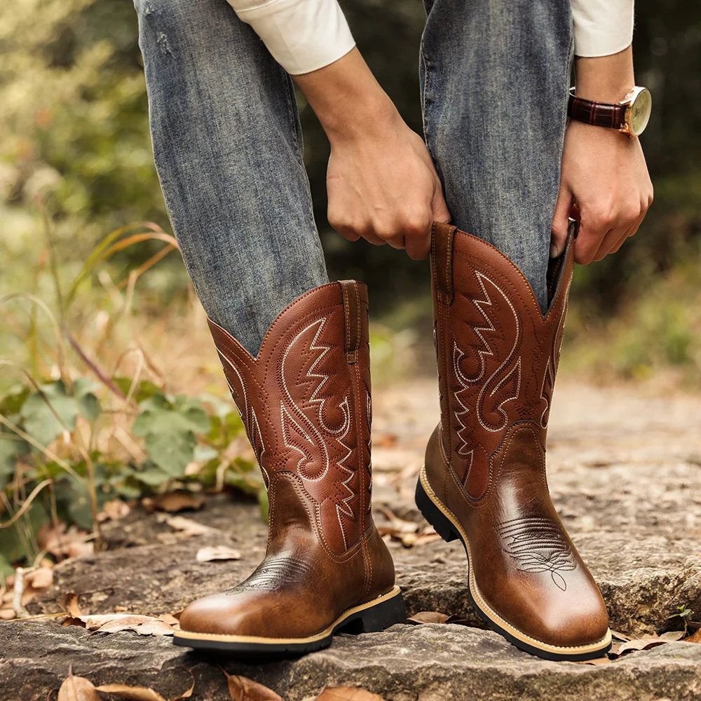 أحذية رجالية منتصف العجل موضة  - مراجعة Mens Fashion Winter 2025 وسعره