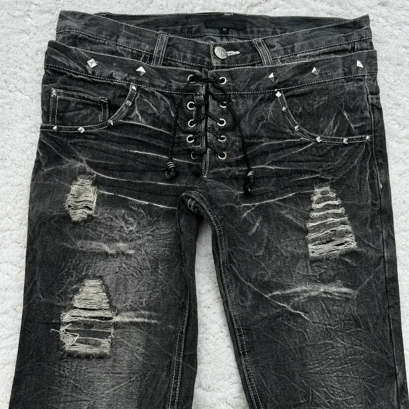 جينز نسائي عصري بتصميم Y2K ريت - مراجعة Men'S Fashion Jeans And Boots وسعره