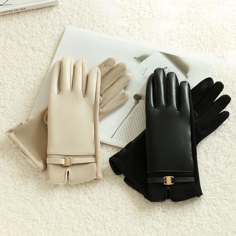 زوج واحد من القفازات للنساء في - مراجعة Driving Gloves Leather وسعره