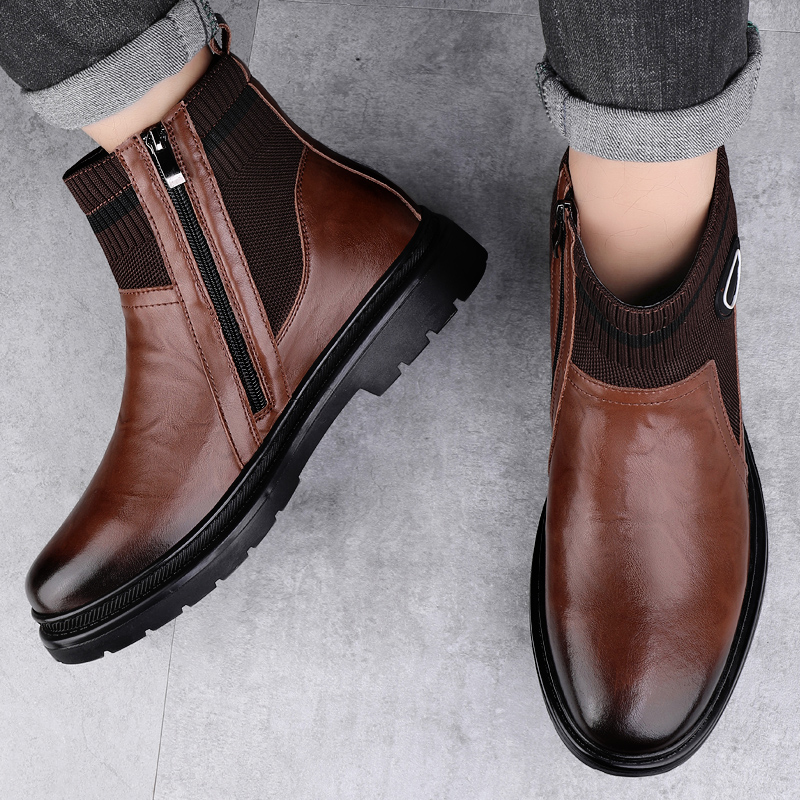 الشتاء المخملية الدافئة عالية  - مراجعة Men'S Fashion Luxury Brands وسعره