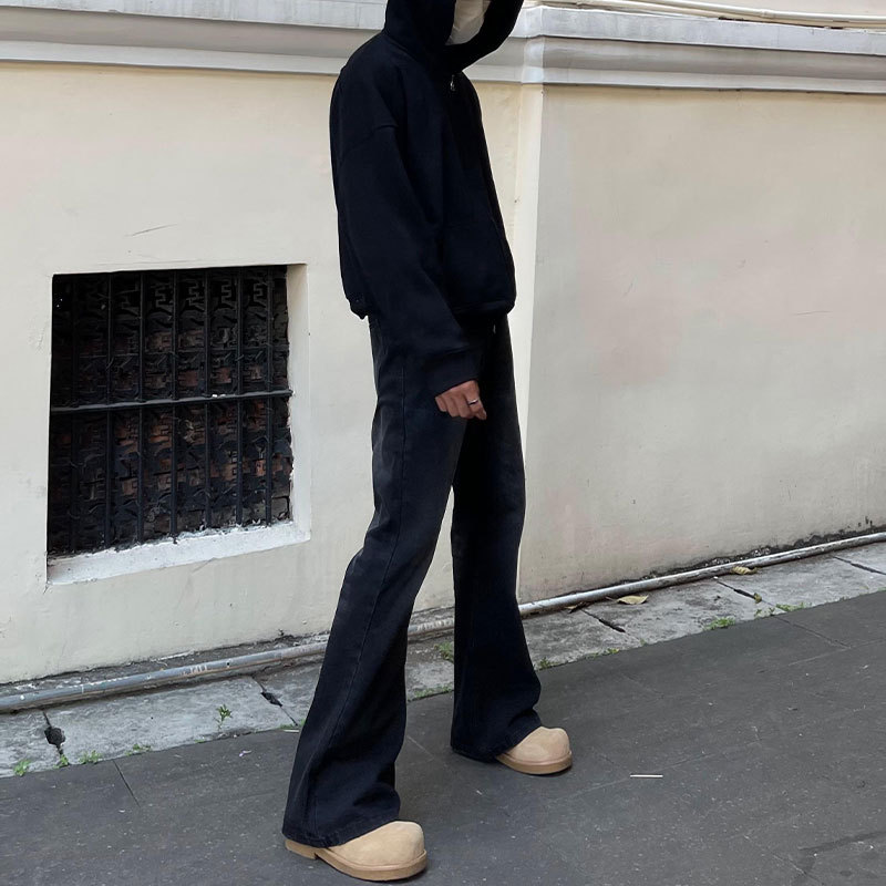 بنطلون جينز رجالي أسود بلون مو - مراجعة Men'S Fashion Jeans And Boots وسعره