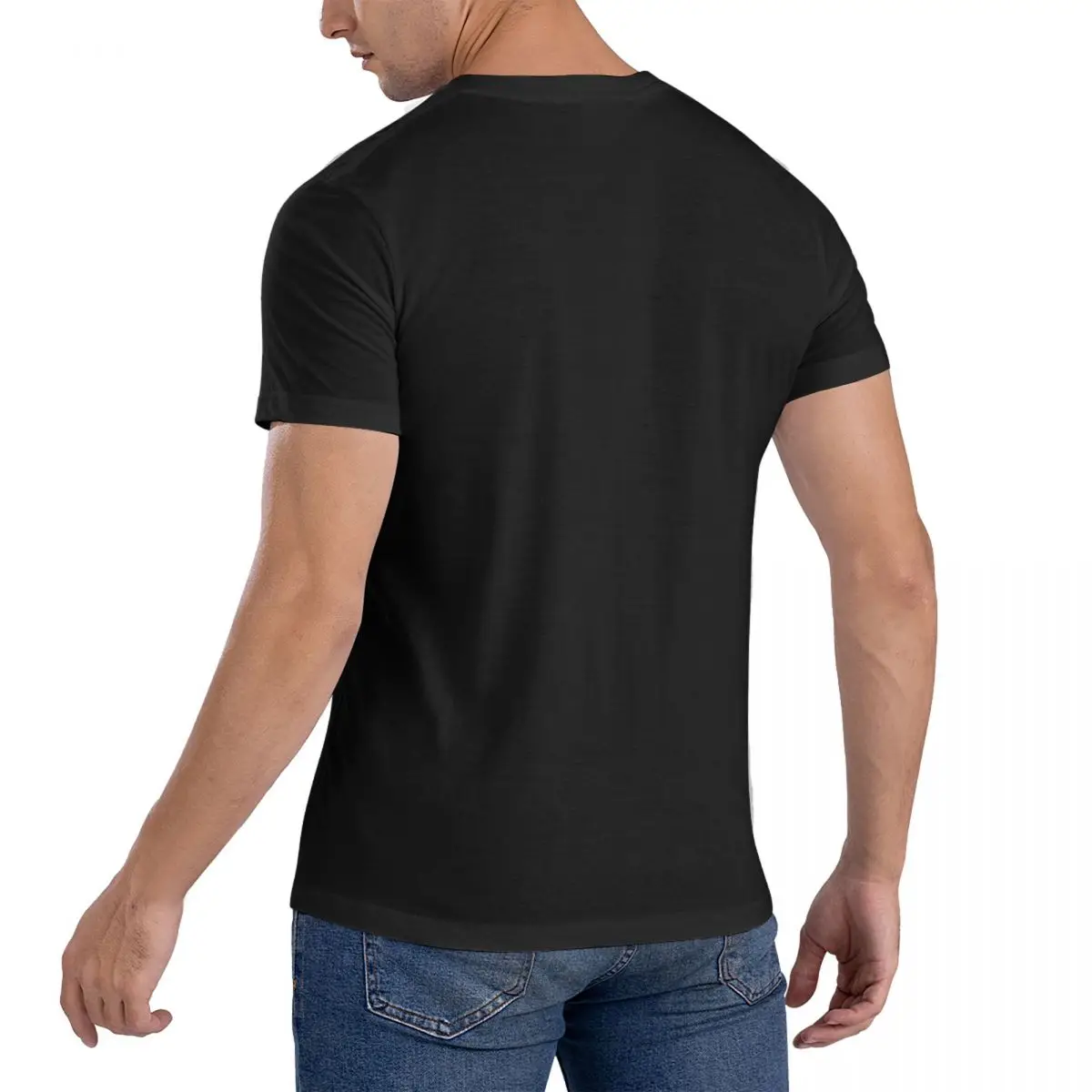 تي شيرت رجالي كاجوال بأكمام قص - مراجعة Men'S Fashion Oversized T Shirt وسعره