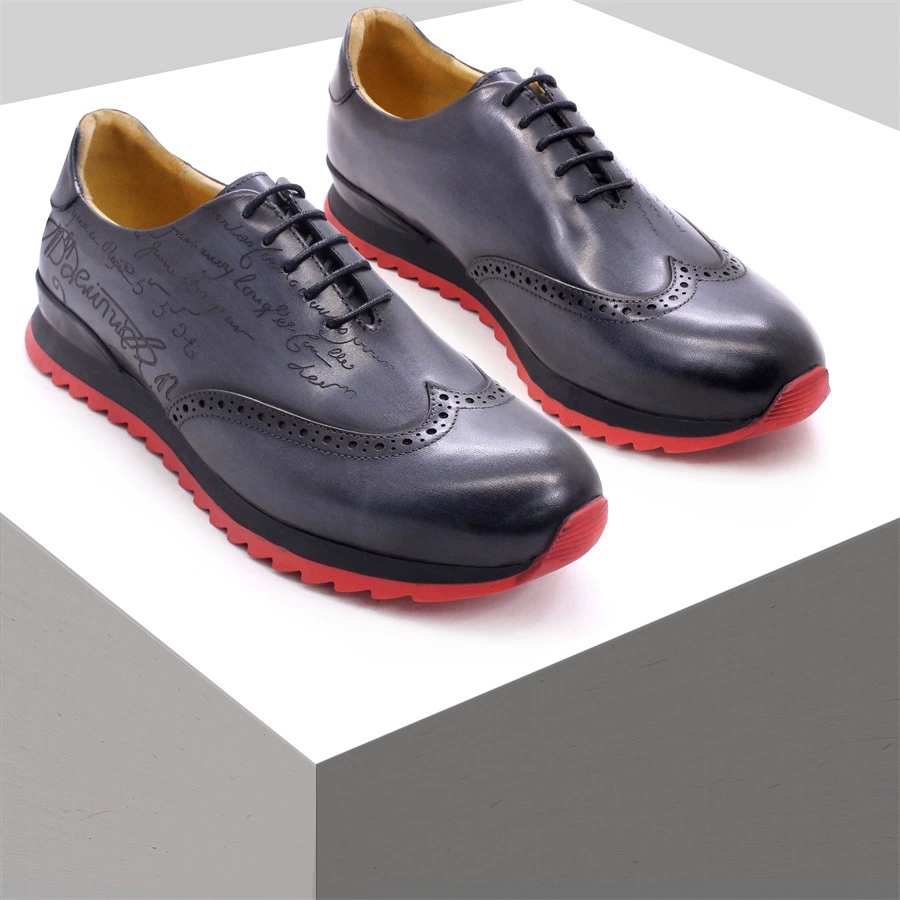 أحذية أكسفورد الرجالية الفاخرة - مراجعة Oxford Shoes Brogue وسعره
