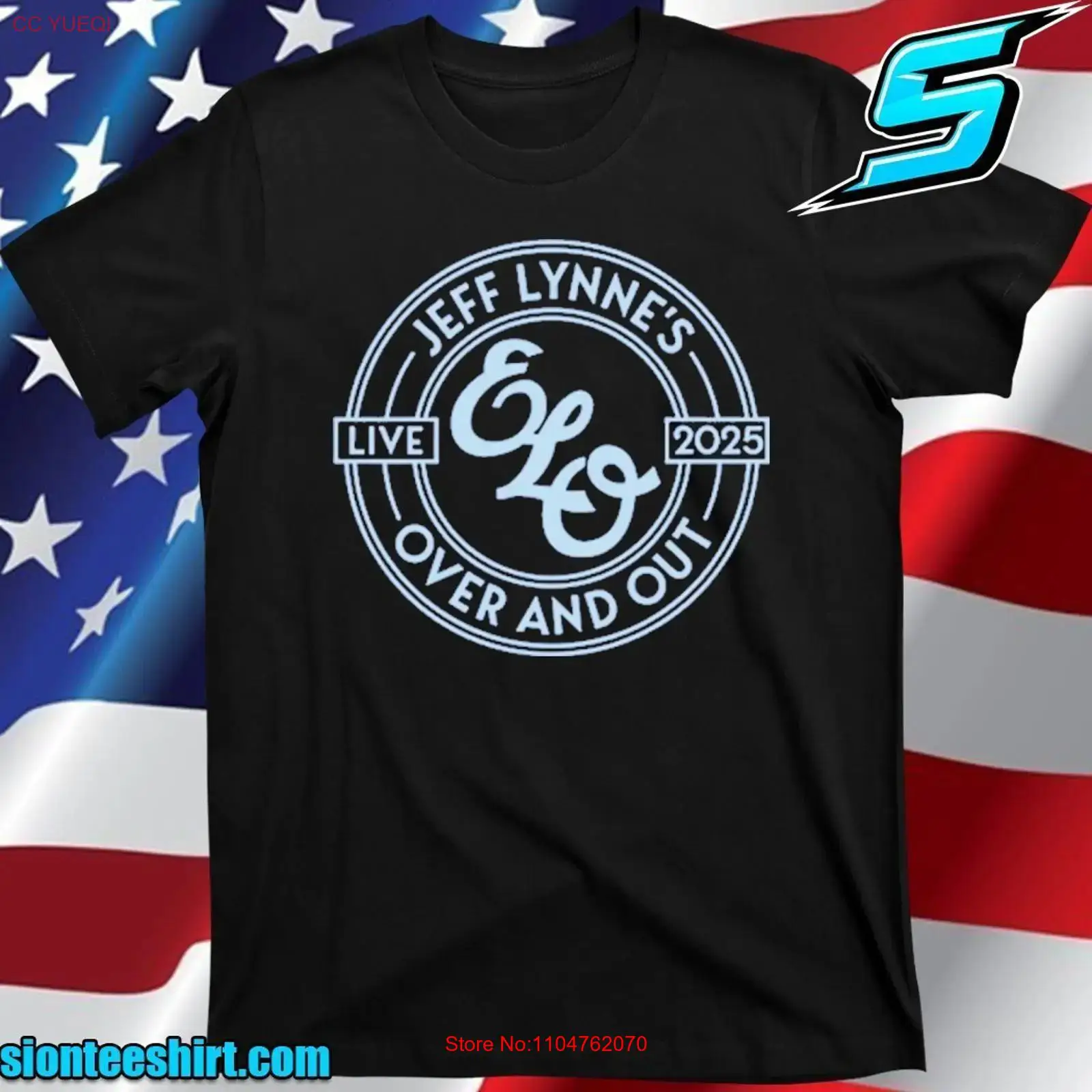 تي شيرت Jeff Lynne s ELO Over  - مراجعة Men'S Fashion Oversized T Shirt وسعره