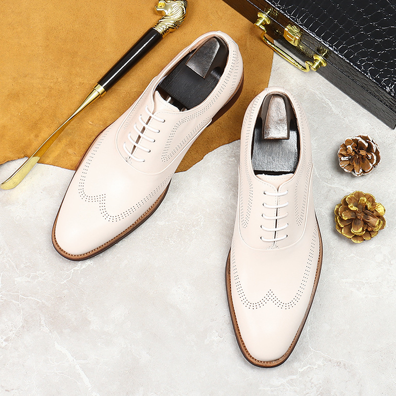 حذاء بروغ رجالي مقاوم للاهتراء - مراجعة Oxford Shoes Brogue وسعره