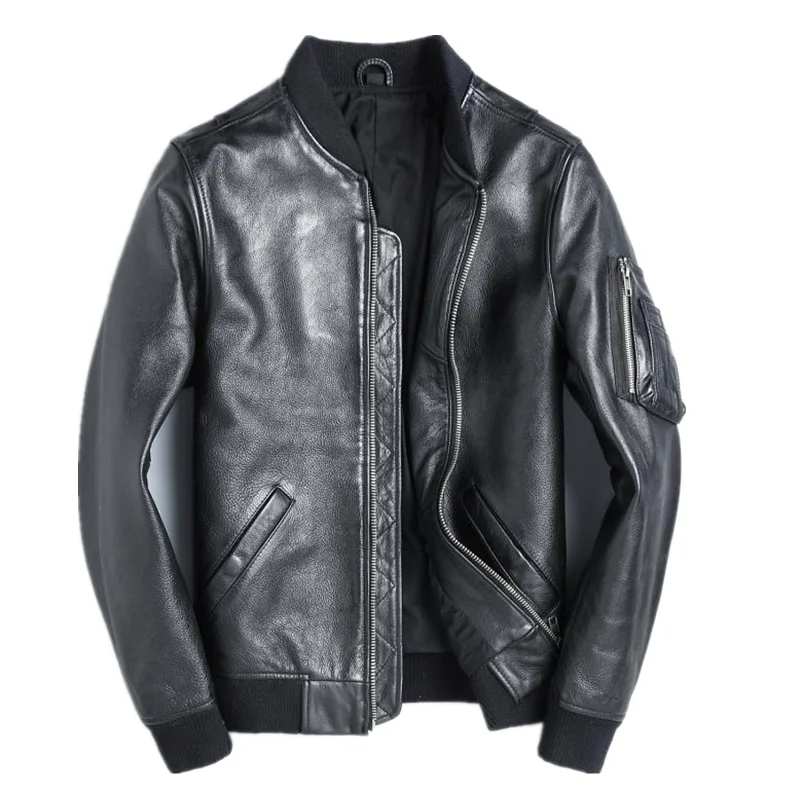 سنة! شحن مجاني. بيع بالجملة. س - مراجعة Bomber Jacket Men وسعره