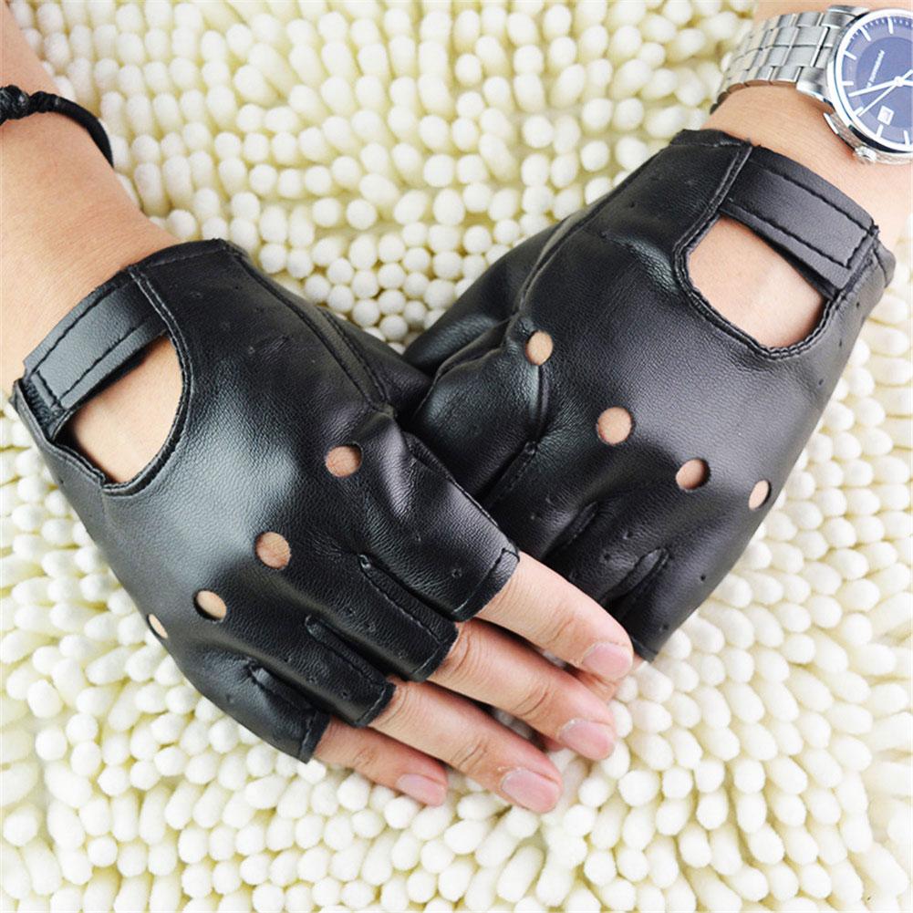 قفازات نصفية الأصابع للجنسين،  - مراجعة Driving Gloves Leather وسعره