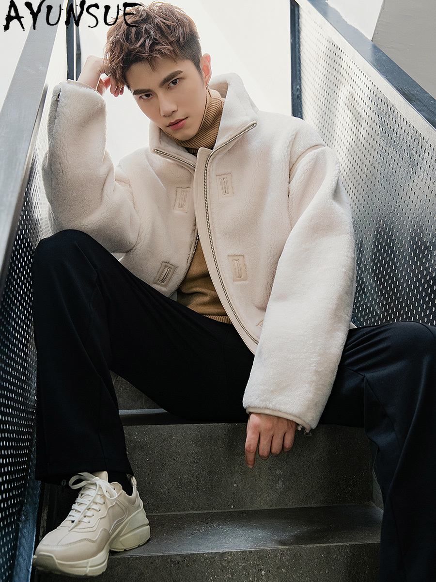 AYUNSUE الطبيعية ميرينو الأغنا - مراجعة Mens Fashion Winter 2025 وسعره