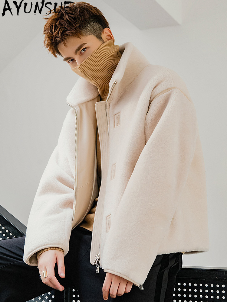 AYUNSUE الطبيعية ميرينو الأغنا - مراجعة Mens Fashion Winter 2025 وسعره