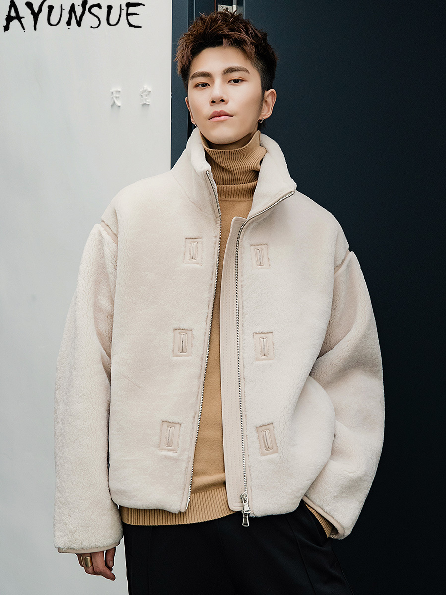 AYUNSUE الطبيعية ميرينو الأغنا - مراجعة Mens Fashion Winter 2025 وسعره