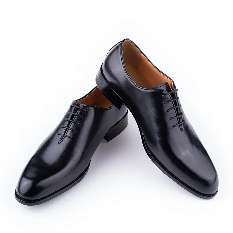 أحذية رجالية مصنوعة يدويًا من  - مراجعة Oxford Shoes Brogue وسعره