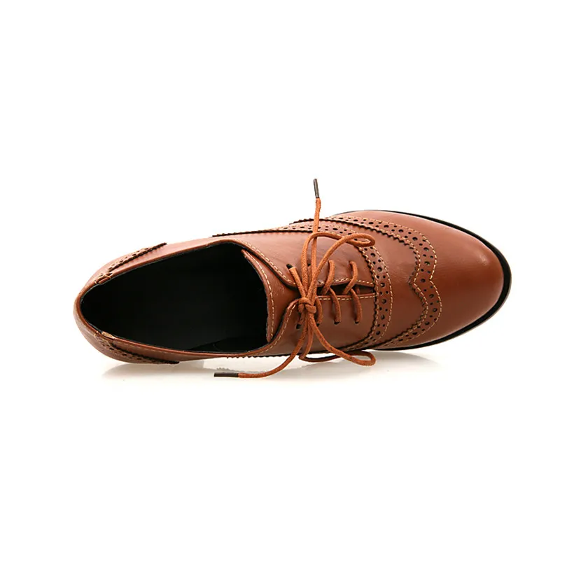 حذاء نسائي بريطاني أوكسفورد بك - مراجعة Oxford Shoes Brogue وسعره