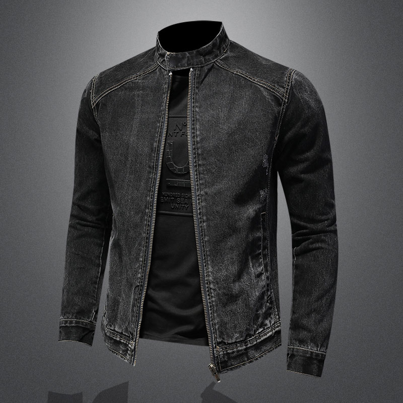 الرجال Vintage الوقوف طوق الطي - مراجعة Bomber Jacket Men وسعره