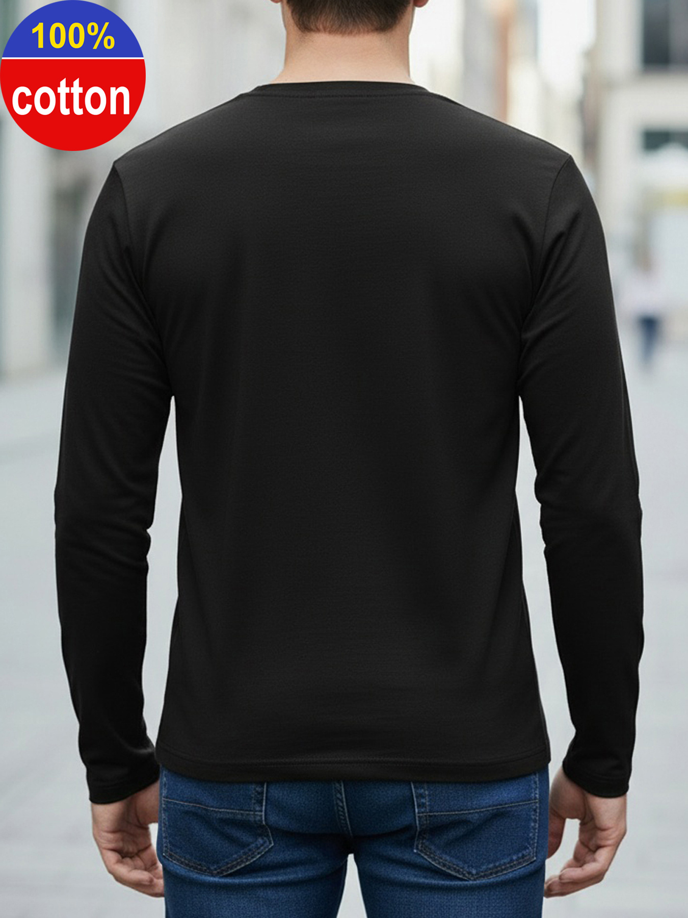 قميص رجالي طويل الأكمام من الق - مراجعة Men'S Fashion Trends وسعره