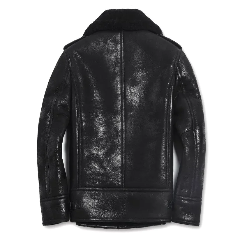 YOLANFAIRY سترة جلدية أصلية لل - مراجعة Bomber Jacket Men وسعره