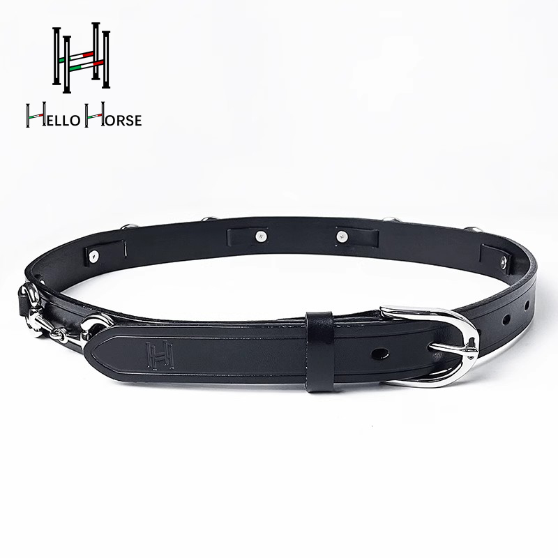 مرحبا الحصان الفروسية حزام ريا - مراجعة Leather Belt Braided وسعره