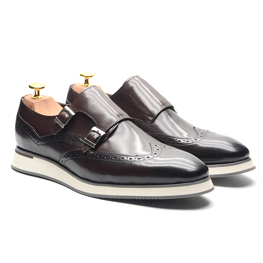 أحذية رجالية فاخرة أوروبية من  - مراجعة Oxford Shoes Brogue وسعره