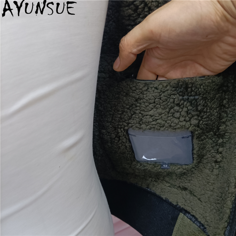 AYUNSUE معطف الفرو الطبيعي الد - مراجعة Mens Fashion Winter 2025 وسعره