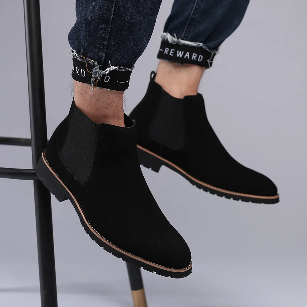 الرجال حذاء من الجلد النمط الب - مراجعة Mens Fashion Winter 2025 وسعره