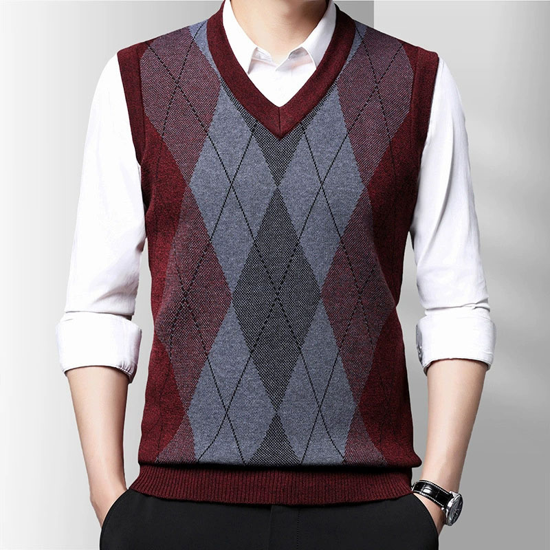 ربيع الخريف رجل سترة ناعمة ستر - مراجعة Men'S Fashion V Neck Sweater وسعره