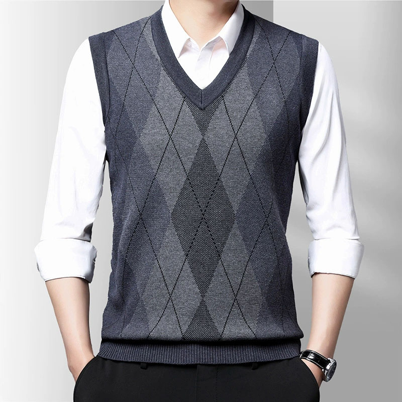 ربيع الخريف رجل سترة ناعمة ستر - مراجعة Men'S Fashion V Neck Sweater وسعره