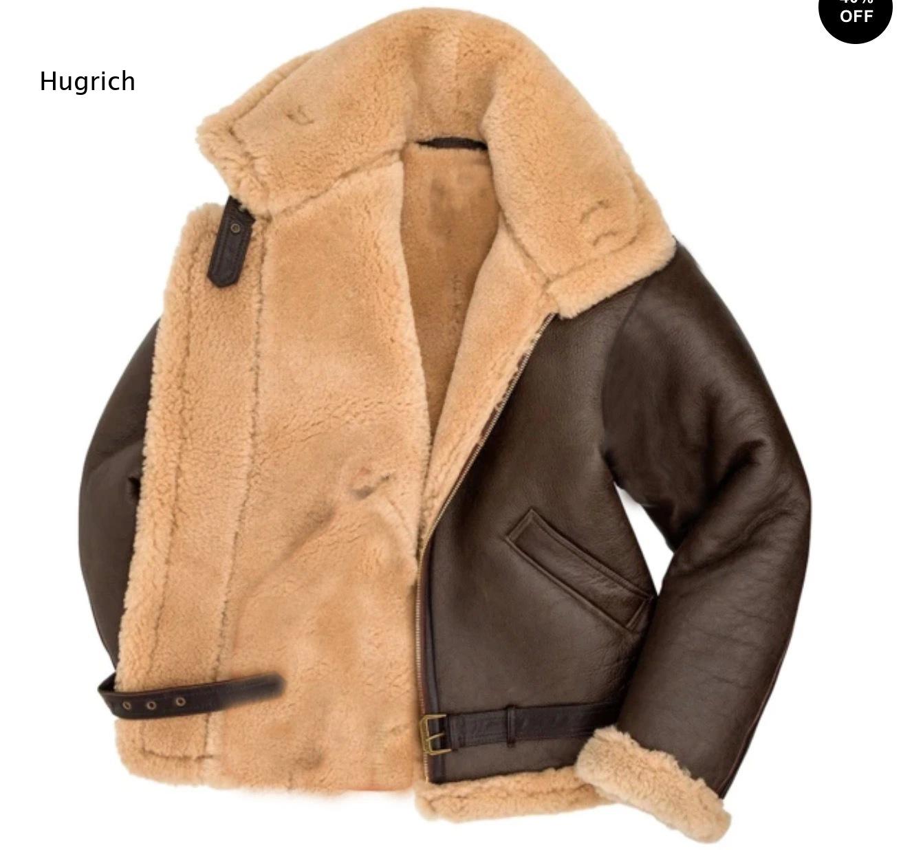 جاكيت طيار رجالي B3 من الجلد ا - مراجعة Bomber Jacket Men وسعره