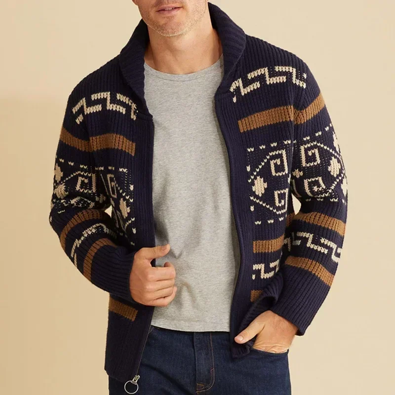 سترة شتوية رجالية من الصوف، كا - مراجعة Men'S Fashion V Neck Sweater وسعره