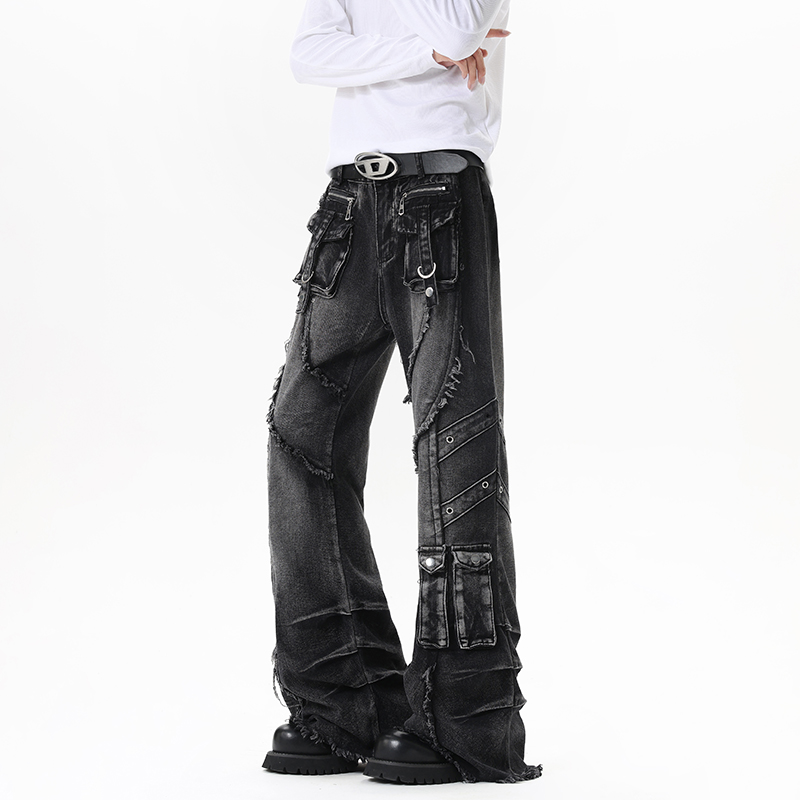 الرجال شخصية الشارع الجينز سست - مراجعة Men'S Fashion Jeans And Boots وسعره