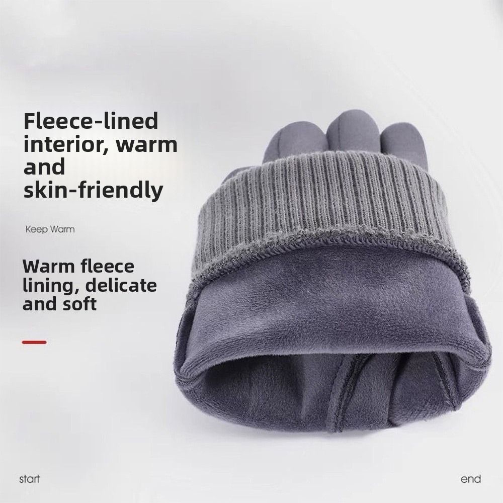 القيادة القفازات الصوف بطانة ق - مراجعة Driving Gloves Leather وسعره