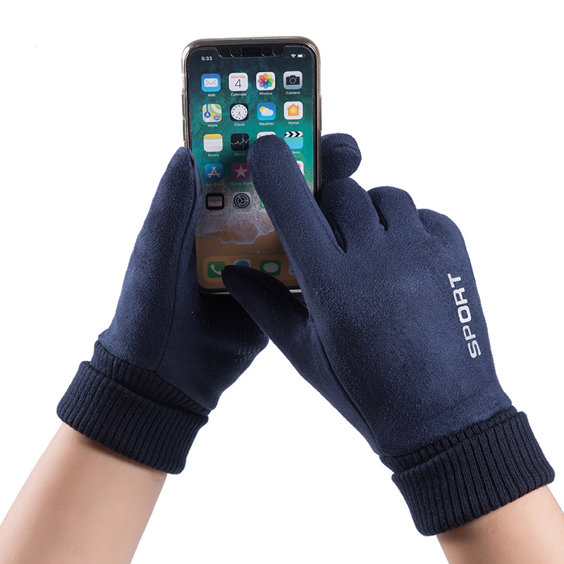الرجال الشتاء جلد الغزال أفخم  - مراجعة Driving Gloves Leather وسعره