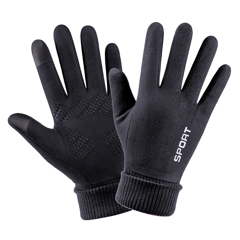 الرجال الشتاء جلد الغزال أفخم  - مراجعة Driving Gloves Leather وسعره