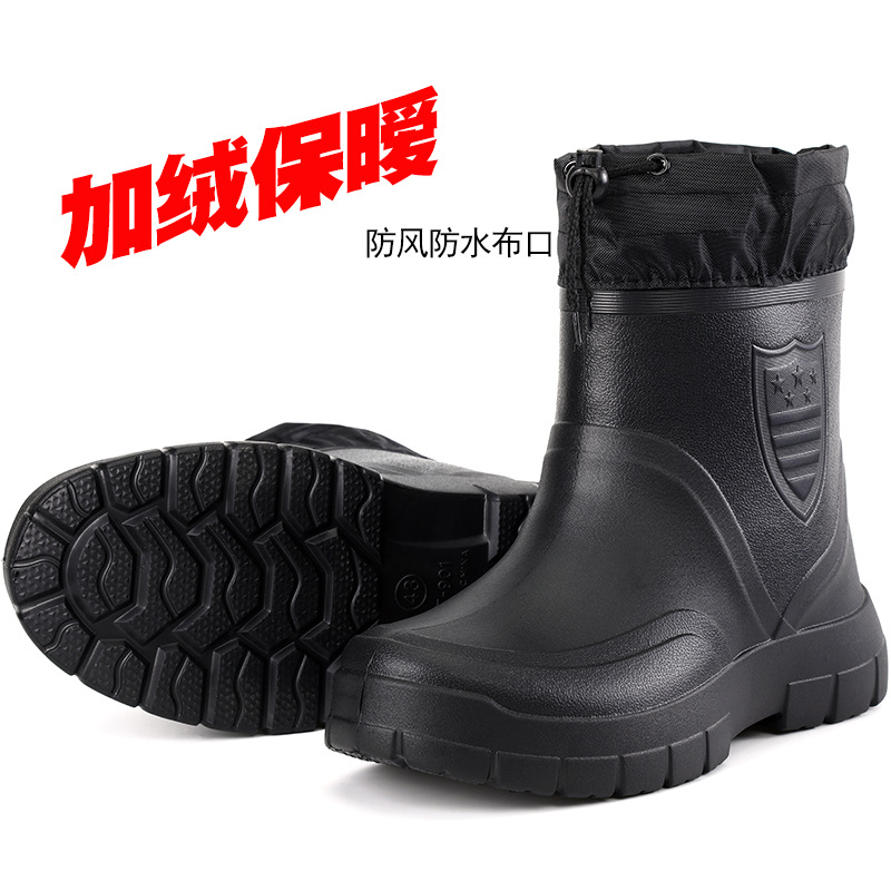 أحذية المطر الرجالية متعددة ال - مراجعة Mens Fashion Winter 2025 وسعره