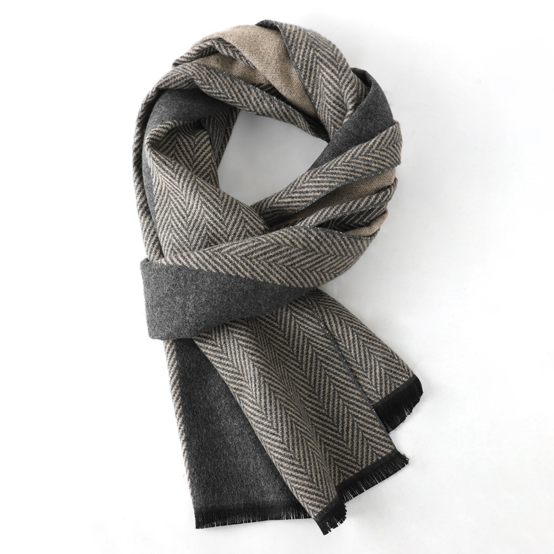 فاخر الشتاء الرجال وشاح شال دا - مراجعة Mens Fashion Winter 2025 وسعره