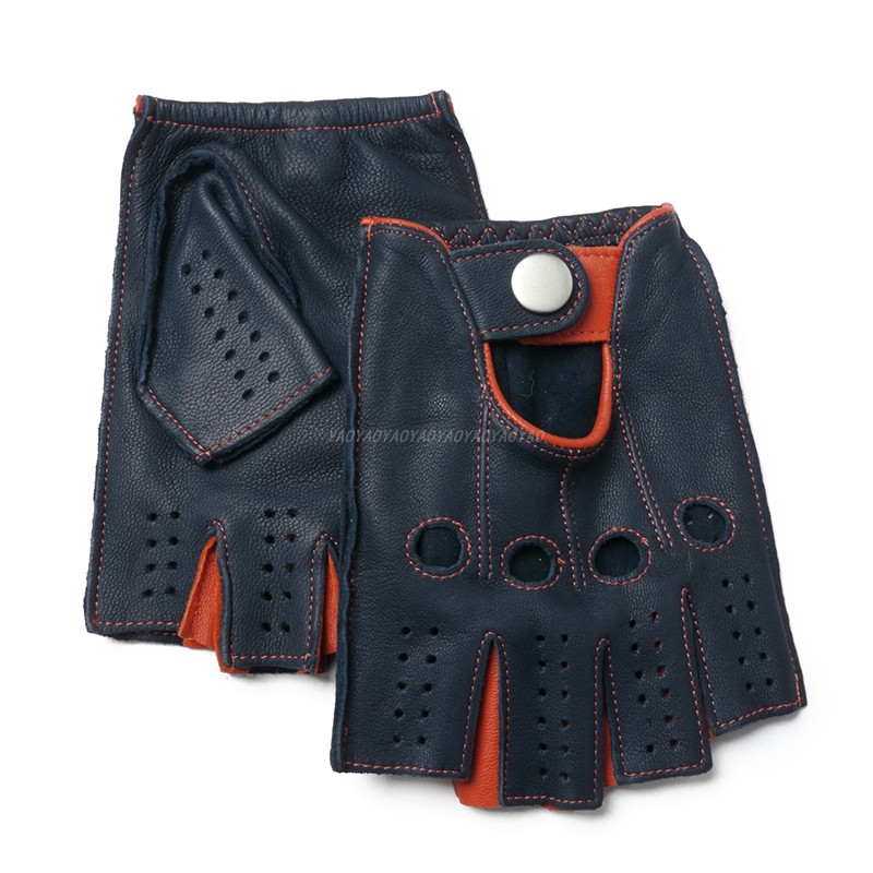 قفازات رجالية عالية الجودة من  - مراجعة Driving Gloves Leather وسعره