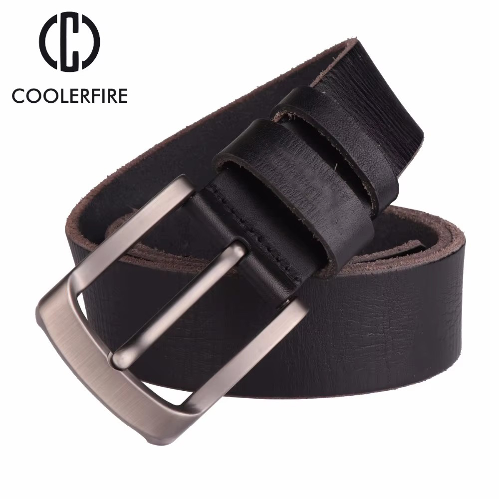 CCOOLERFIRE حزام الرجال الحبوب - مراجعة Leather Belt Braided وسعره