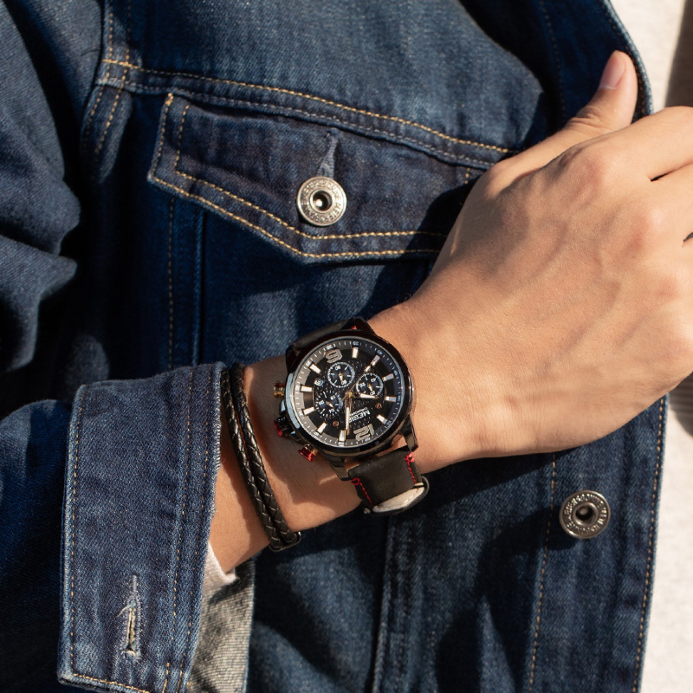 ساعات MEGIR 2020 الفاخرة للرجا - مراجعة Men'S Fashion Luxury Brands وسعره