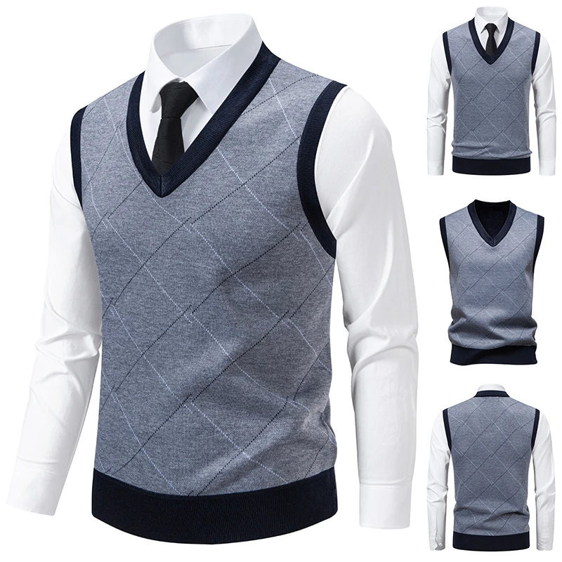 الرجال محبوك معطف شتاء في الخر - مراجعة Men'S Fashion V Neck Sweater وسعره